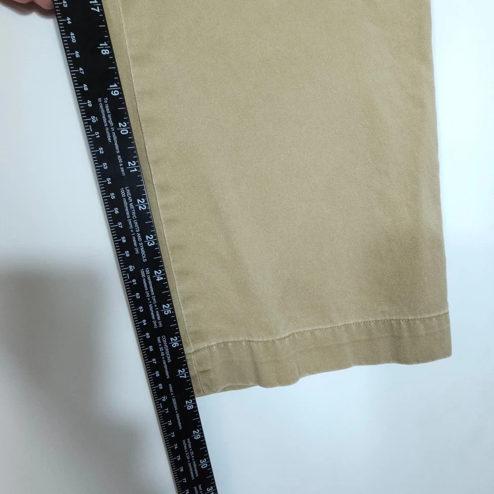 Polo Ralph Lauren Chino Pants Mens 44x30 Tan Classic Fit Cotton Streetwear